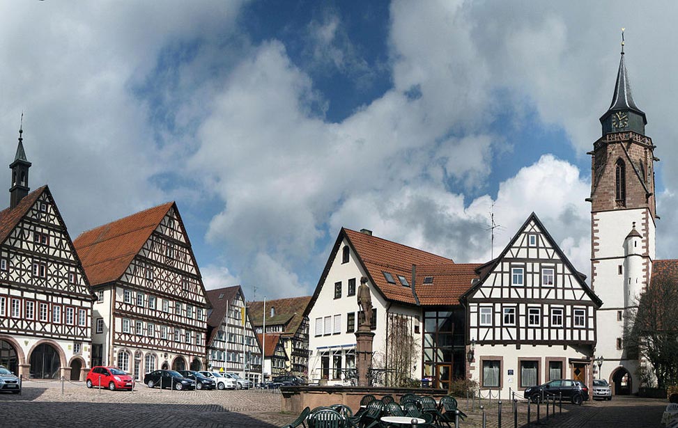 german constructed building