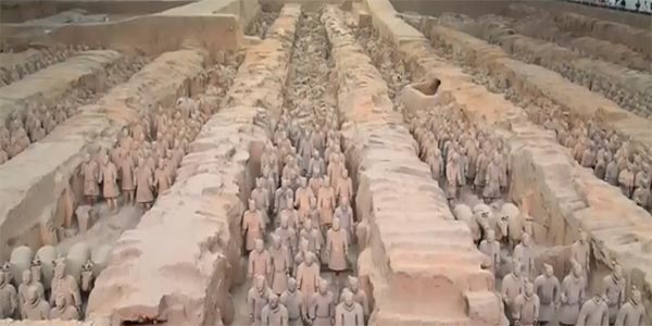 terracotta warriors